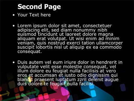 Modello PowerPoint - Frecce colorate, Slide 2, 06881, Concetti del Lavoro — PoweredTemplate.com