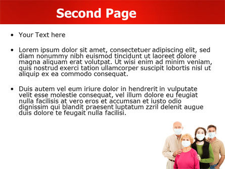 Modèle PowerPoint de précautions pour l'épidémie, Diapositive 2, 06902, Médical — PoweredTemplate.com