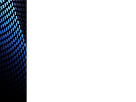 抽象的な青いグリッド - PowerPointテンプレート, スライド 3, 06914, 抽象／テクスチャ — PoweredTemplate.com