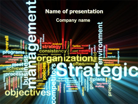 Strategic Management PowerPoint Template, 06919, Business — PoweredTemplate.com