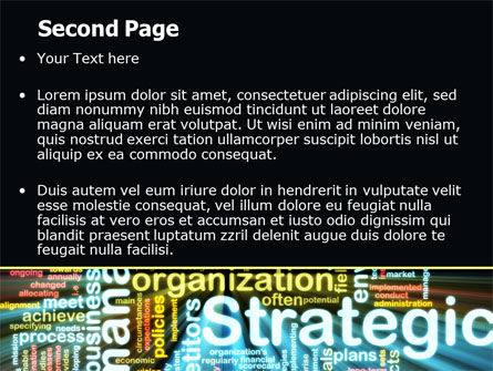 Strategic Management PowerPoint Template, Slide 2, 06919, Business — PoweredTemplate.com