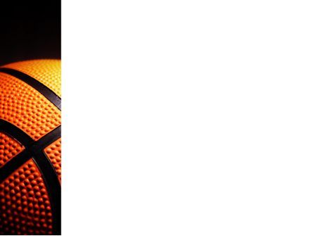 Modello PowerPoint - Sfera di pallacanestro su colori nba piano, Slide 3, 06934, Sport — PoweredTemplate.com