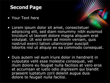 Digital Palet PowerPoint Template, Dia 2, 06942, Abstract/Textuur — PoweredTemplate.com
