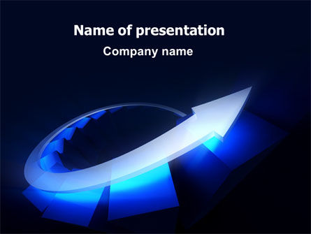 Modèle PowerPoint de évaluation arrow, Gratuit Modele PowerPoint, 07012, Concepts commerciaux — PoweredTemplate.com