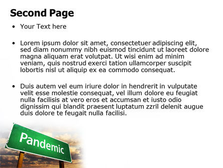 Modello PowerPoint - Pandemia, Slide 2, 07036, Medico — PoweredTemplate.com