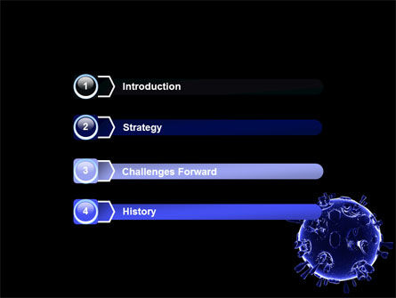 Plantilla De PowerPoint - Virus Biológico, Fondos | 07065 ...