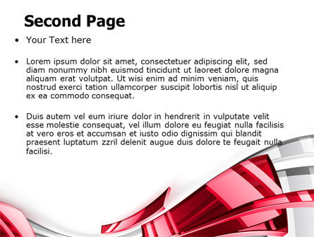 Modèle PowerPoint de résumé brillant, Diapositive 2, 07066, Abstrait / Textures — PoweredTemplate.com