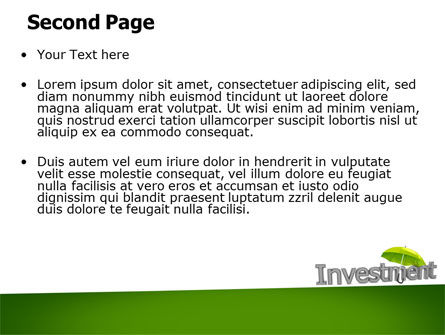 Modèle PowerPoint de investissement, Diapositive 2, 07084, Carrière / Industrie — PoweredTemplate.com