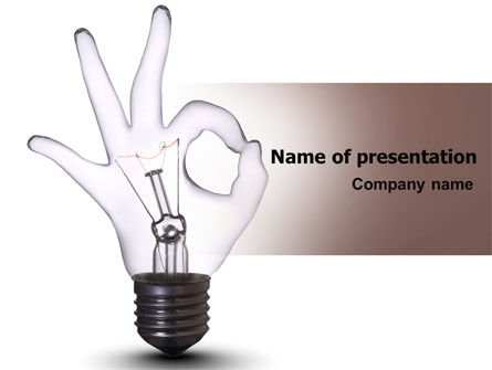 Modelo do PowerPoint - eletricidade inteligente, 07087, Conceitos de Negócios — PoweredTemplate.com