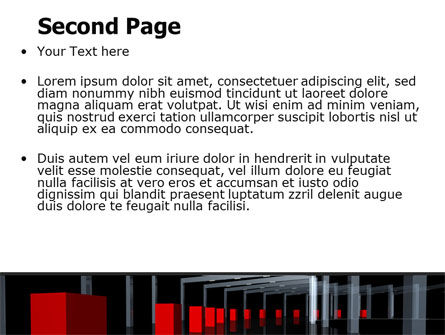 Plantilla de PowerPoint - efecto 3d, Diapositiva 2, 07115, Construcción — PoweredTemplate.com