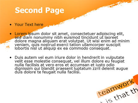 Templat PowerPoint Prinsip Kerja Tim, Slide 2, 07133, Education & Training — PoweredTemplate.com