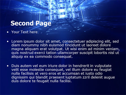 将来の構造 - PowerPointテンプレート, スライド 2, 07140, 技術＆科学 — PoweredTemplate.com