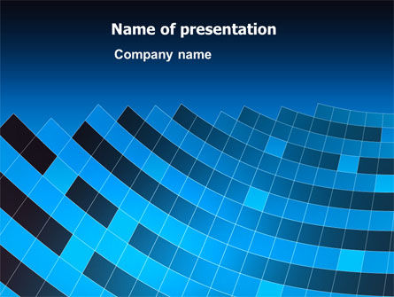 Plantilla de PowerPoint gratis - tema de rascacielos, Plantilla de PowerPoint, 07144, Abstracto / Texturas — PoweredTemplate.com
