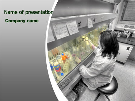 实验室测试PowerPoint模板, 免费 PowerPoint模板, 07186, 技术与科学 — PoweredTemplate.com