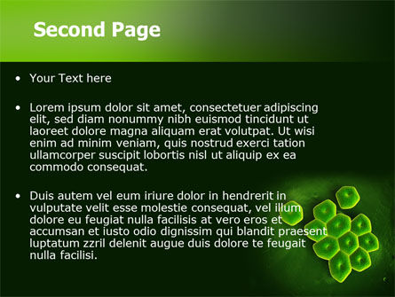Acinetobacter PowerPoint Template, Slide 2, 07195, Technology and Science — PoweredTemplate.com