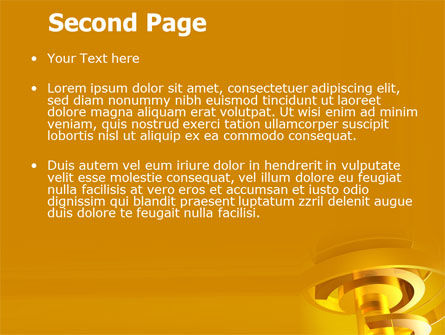 Templat PowerPoint Baut Abstrak, Slide 2, 07206, Abstrak/Tekstur — PoweredTemplate.com