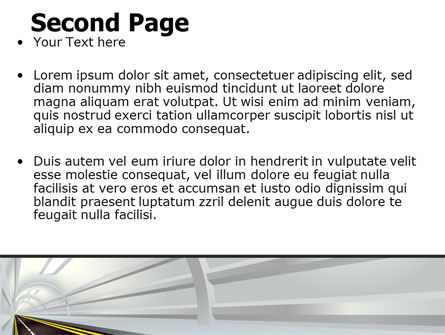 Modello PowerPoint - Strada tunnel, Slide 2, 07222, Costruzioni — PoweredTemplate.com
