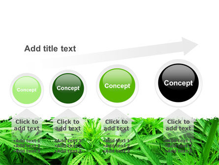 Cannabis PowerPoint Template, Backgrounds | 07243 | PoweredTemplate.com