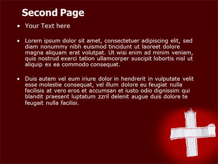 Modèle PowerPoint de croix blanche, Diapositive 2, 07253, Médical — PoweredTemplate.com