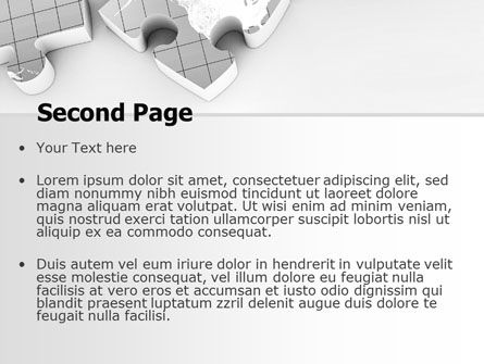 Modello PowerPoint - Continenti come di puzzle, Slide 2, 07259, Mondiale — PoweredTemplate.com