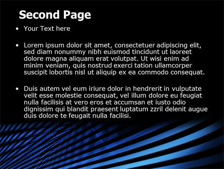 Modello PowerPoint - Linee che si intersecano, Slide 2, 07265, Astratto/Texture — PoweredTemplate.com
