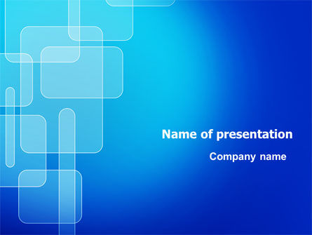 Aqua Blauw Thema PowerPoint Template, Gratis PowerPoint-sjabloon, 07292, Abstract/Textuur — PoweredTemplate.com