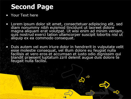 In Aanbouw Thema PowerPoint Template, Dia 2, 07313, Advisering — PoweredTemplate.com