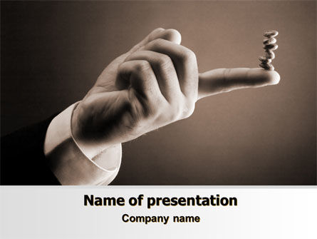 Templat PowerPoint Memegang Keseimbangan, Gratis Templat PowerPoint, 07359, Bisnis — PoweredTemplate.com