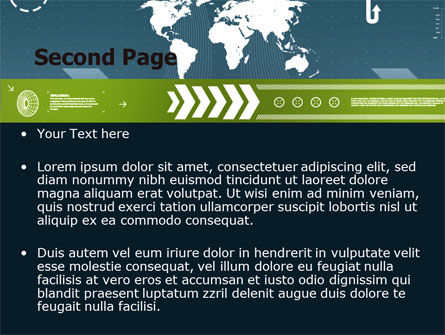 Global Development PowerPoint Template, Dia 2, 07387, Globaal — PoweredTemplate.com