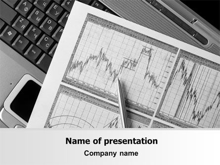 Business Graph PowerPoint Template, Gratis PowerPoint-sjabloon, 07437, Financieel/Boekhouding — PoweredTemplate.com