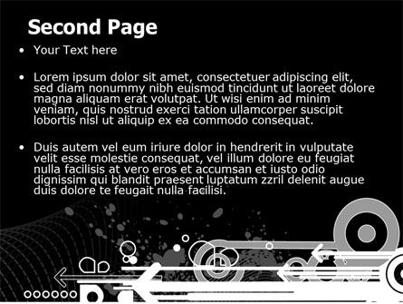 Modèle PowerPoint de vers l'avant, Diapositive 2, 07465, Abstrait / Textures — PoweredTemplate.com