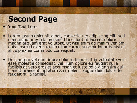 Modello PowerPoint - Astratte bar, Slide 2, 07512, Astratto/Texture — PoweredTemplate.com