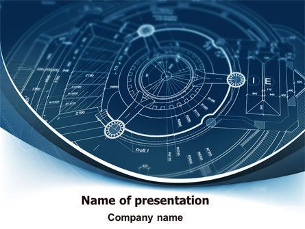 Lay-out PowerPoint Template, PowerPoint-sjabloon, 07523, Carrière/Industrie — PoweredTemplate.com