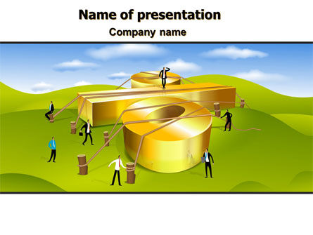Modello PowerPoint - Tasso d'interesse, Gratis Modello PowerPoint, 07638, Finanza/Contabilità — PoweredTemplate.com