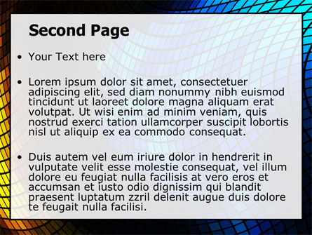 Modèle PowerPoint de mosaïque abstrait, Diapositive 2, 07674, Abstrait / Textures — PoweredTemplate.com