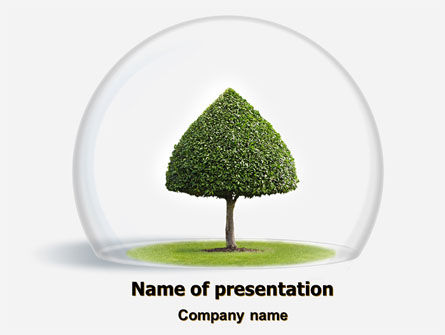 Under the Dome PowerPoint Template, 07700, Nature & Environment — PoweredTemplate.com
