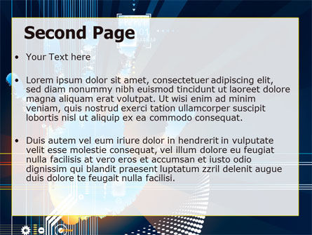 Palmdruck PowerPoint Vorlage, Folie 2, 07722, Technologie & Wissenschaft — PoweredTemplate.com