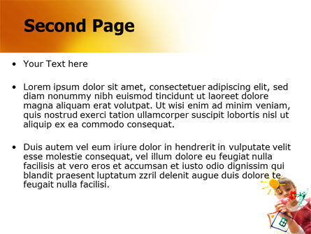 Templat PowerPoint Menggambar Di Kaca, Slide 2, 07765, Education & Training — PoweredTemplate.com