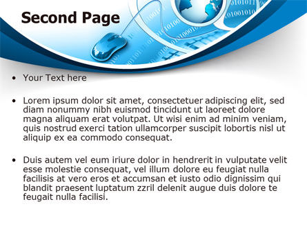 Internet Concept PowerPoint Template, Slide 2, 07768, Computers — PoweredTemplate.com