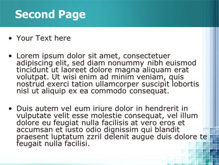 Plantilla de PowerPoint - resumen patrón geométrico, Diapositiva 2, 07804, Abstracto / Texturas — PoweredTemplate.com