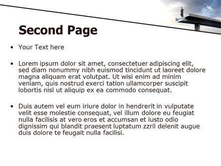 Modello PowerPoint - Punto morto, Slide 2, 07848, Consulenze — PoweredTemplate.com