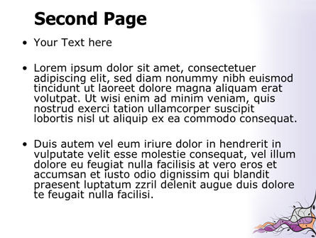 Templat PowerPoint Cabang Bergelombang, Slide 2, 07865, Abstrak/Tekstur — PoweredTemplate.com