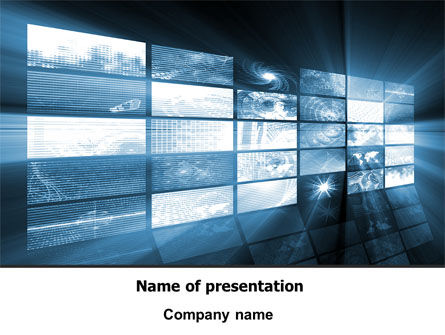 Multi Screen PowerPoint Template, 07932, Careers/Industry — PoweredTemplate.com