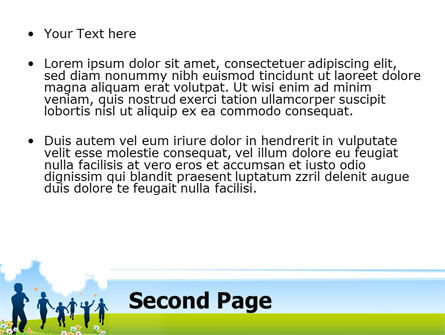 Modello PowerPoint - Gente felice, Slide 2, 07939, Education & Training — PoweredTemplate.com