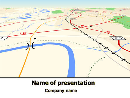 Modelo do PowerPoint - roteiro, Grátis Modelo do PowerPoint, 08109, Carreiras/Indústria — PoweredTemplate.com