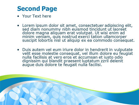 Modèle PowerPoint de douche, Diapositive 2, 08124, Business — PoweredTemplate.com