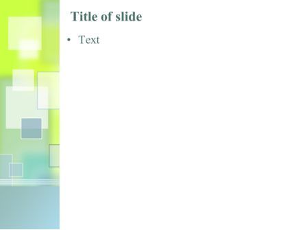 Thema Met Vierkanten PowerPoint Template, Dia 3, 08135, Abstract/Textuur — PoweredTemplate.com