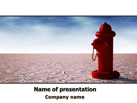 Modello PowerPoint - Pompa dell'acqua, Gratis Modello PowerPoint, 08164, Carriere/Industria — PoweredTemplate.com