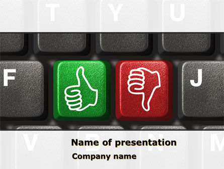 Good-slechte Evaluatie PowerPoint Template, Gratis PowerPoint-sjabloon, 08180, Computers — PoweredTemplate.com