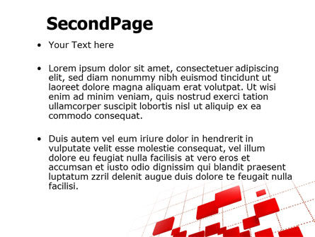 Surface Fragments PowerPoint Template, Slide 2, 08193, Business — PoweredTemplate.com